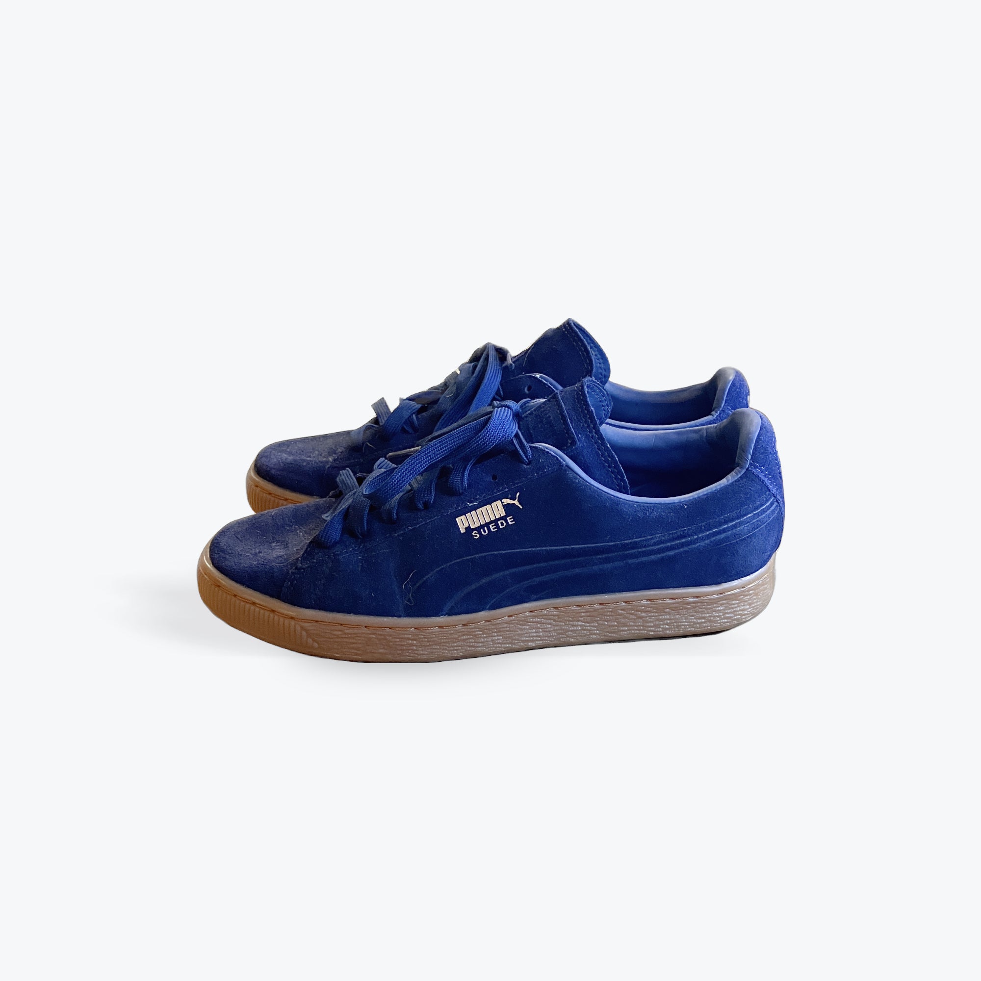 Puma suede dark blue online